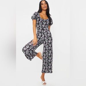 Pretty Little Thing Daisy Print Jumpsuit